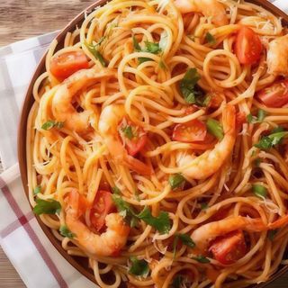 Паста Том ям з креветкою ( 350 гр)