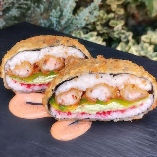  Суши бургер з креветкою (370г)