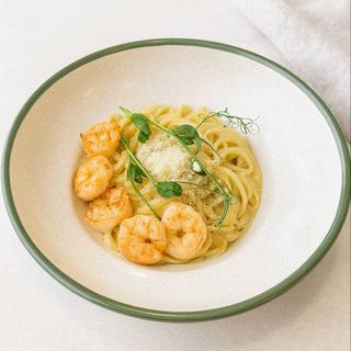 Паста з креветками
