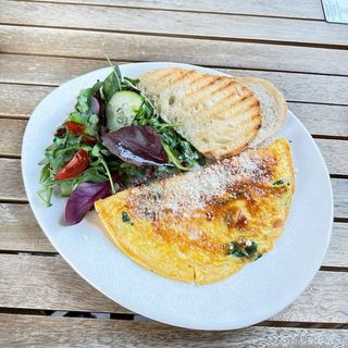 Омлет з овочами