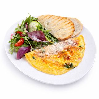 Омлет з овочами