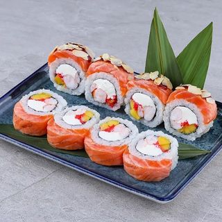 Філадельфія гриль із креветками