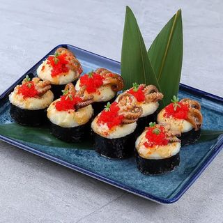 Запечений рол із восьминогом