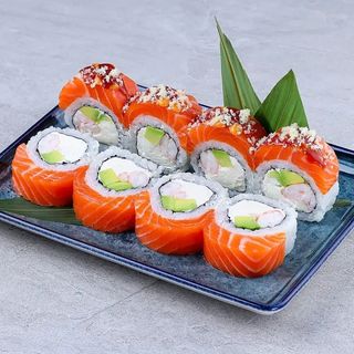 Філадельфія із креветками та пармезаном