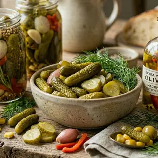 Огірок маринований