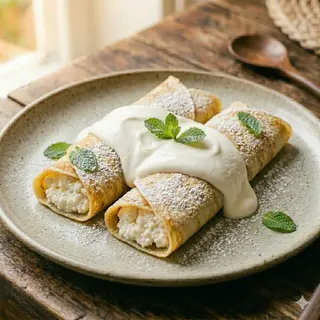 Млинці з сиром
