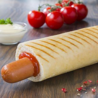 Французький хот-дог з молочною