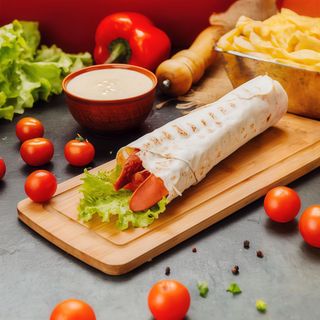 Хот-рол з трьома мисливськими