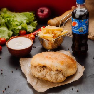 Дьонер зі свининою меню