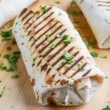 Хот-дог в лаваші подвійний з ковбаскою кабаносі