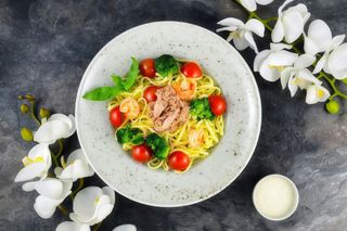 Паста з тунцем та креветками (430г)