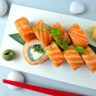 Філадельфія з лососем (340г)