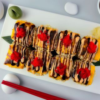 Запечений рол з сніжним крабом та Чедером (320г)