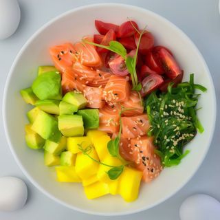 Поке з лососем слабосоленим (400г)