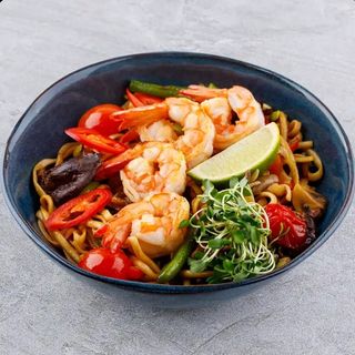 Удон з креветкою