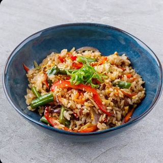 Хібачі рис з овочами