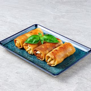 Млинці з куркою та грибами