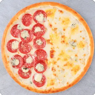 Піца сирна пепероні 30 см (545г)