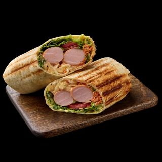  Дабл хот-дог молочний у тортіллі (320г)