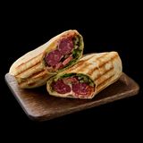 Дабл хот-дог телячий у тортіллі (325 г)