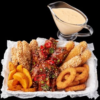Комбо закусок + Крильця Джек Деніелс (700 г)