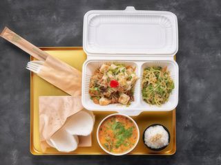 Бізнес-ланч з бао та місо супом 2.0 З індичкою