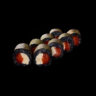  Маки БЛЕК з копченим лососем (8шт, 120 г)