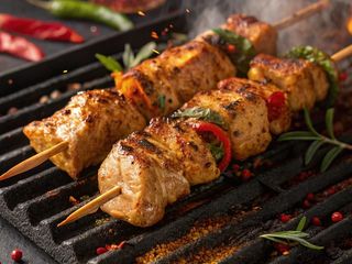 Шашлик з мʼяса курки 200 гр