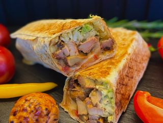 подвійне мясо свинини