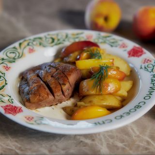 Качина грудка з картоплею Пай