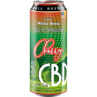 CBD Kombucha Cherry 0.5 л з/б (38mg CBD)