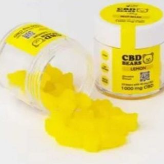 Желейні КБД ведмедики зі смаком лимону (Vegan) - 1 шт/20 мг CBD