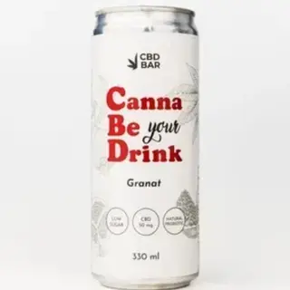 CBD Напій "CannaBeDrink" гранат, 50 мг КБД, 330 мл