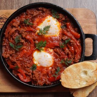 Шакшука з м'ясом