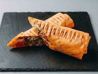 ХХL з ананасом та грибами bbq мясо свинина
