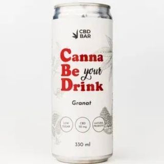 CBD Напій "CannaBeDrink" гранат, 50 мг КБД, 330 мл