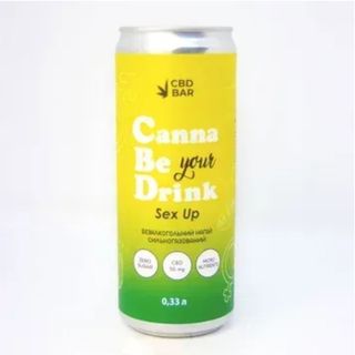 CBD Лимонад "Sex Up", манго-персик, 50 мг CBD і мака перуанська, 330 мл