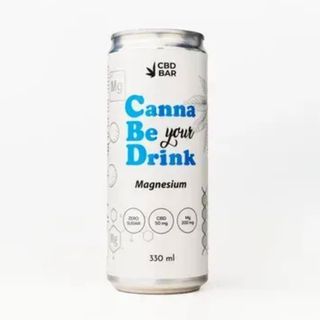CBD лимонад "CannaBeDrink Magnezium" 50 мг КБД, 200 мг Магній, 330 ml