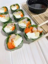 Рол Шпинат креветка (310г/8шт)