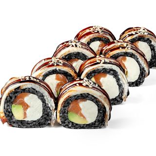 Чорний ролл з вугрем