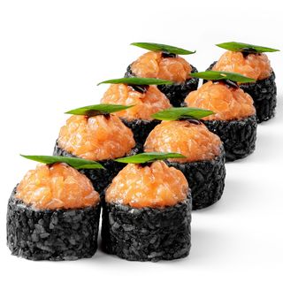 Спай рол з лососем