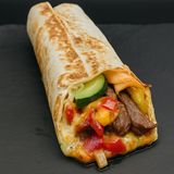 Шаурма Подвійна з телятиною і сиром