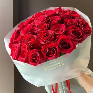 Букет "Червоні троянди 35"