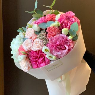 Букет "Полуниця з вершками"