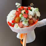 Букет "Помаранчевий бум"