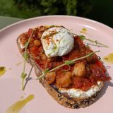 Брускета з креветкою(200г)