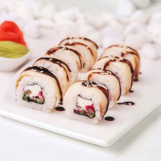 Рол Філадельфія з окунем (8шт/250г)