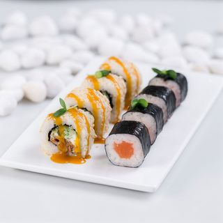 Мікс рол Сяке Макі + Такеторі (8шт/230г)