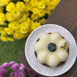 Тарт ожина-кокос