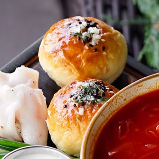 Пампушки з часником (100 г)